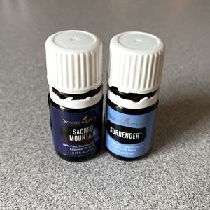 Two used Young living diffuser oils